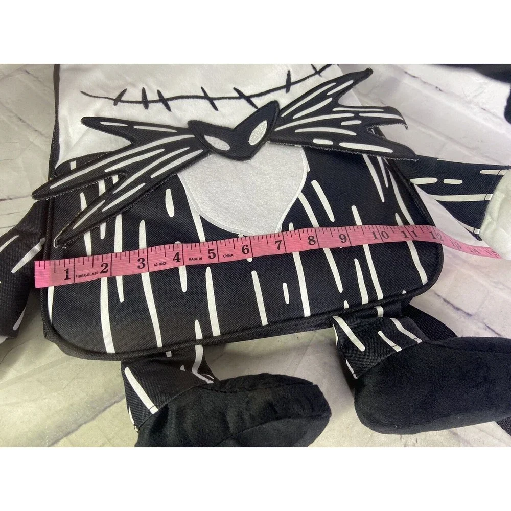 Disney The Nightmare Before Christmas Jack Skellington Plush Backpack Book Bag